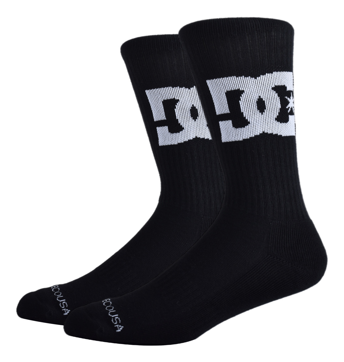 Chaussettes DC Shoes DC Star 2-Pack Crew Noir Homme | NHO-99005792