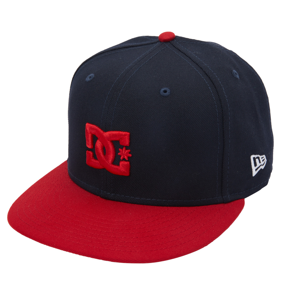 Chapeaux DC Shoes Empire Fielder Snapback Bleu Marine Rouge Homme | NXH-66782645