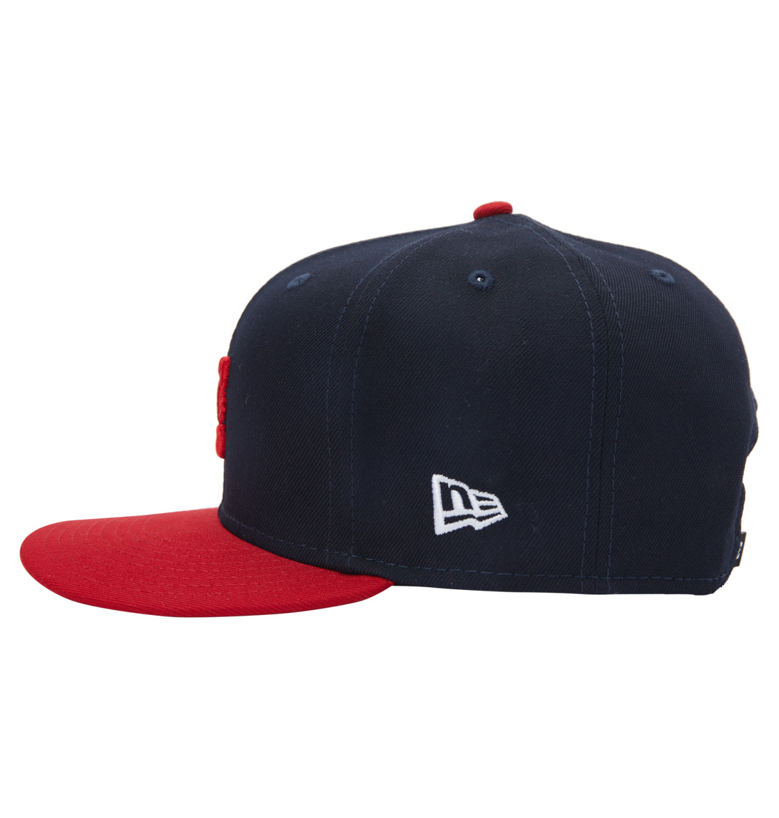 Chapeaux DC Shoes Empire Fielder Snapback Bleu Marine Rouge Homme | NXH-66782645