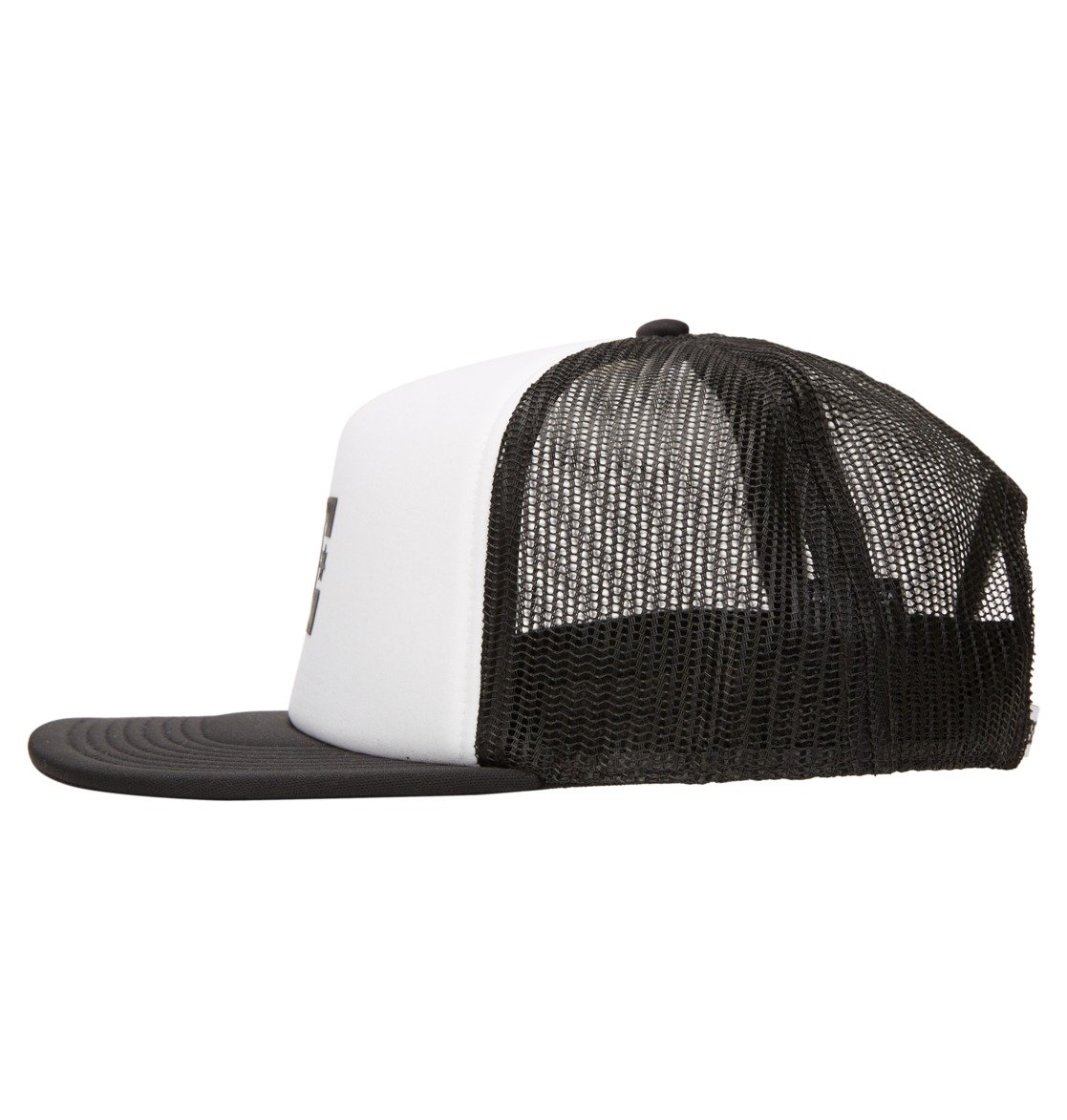 Chapeaux DC Shoes Gas Station Trucker Blanche Noir Homme | FJQ-51485616