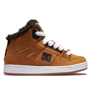 Baskets DC Shoes Pureized Marron Enfant | HMK-06653081