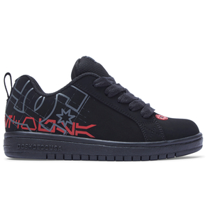 Baskets DC Shoes Star Wars? | DC Court Graffik Noir Rouge Enfant | FZY-08268795