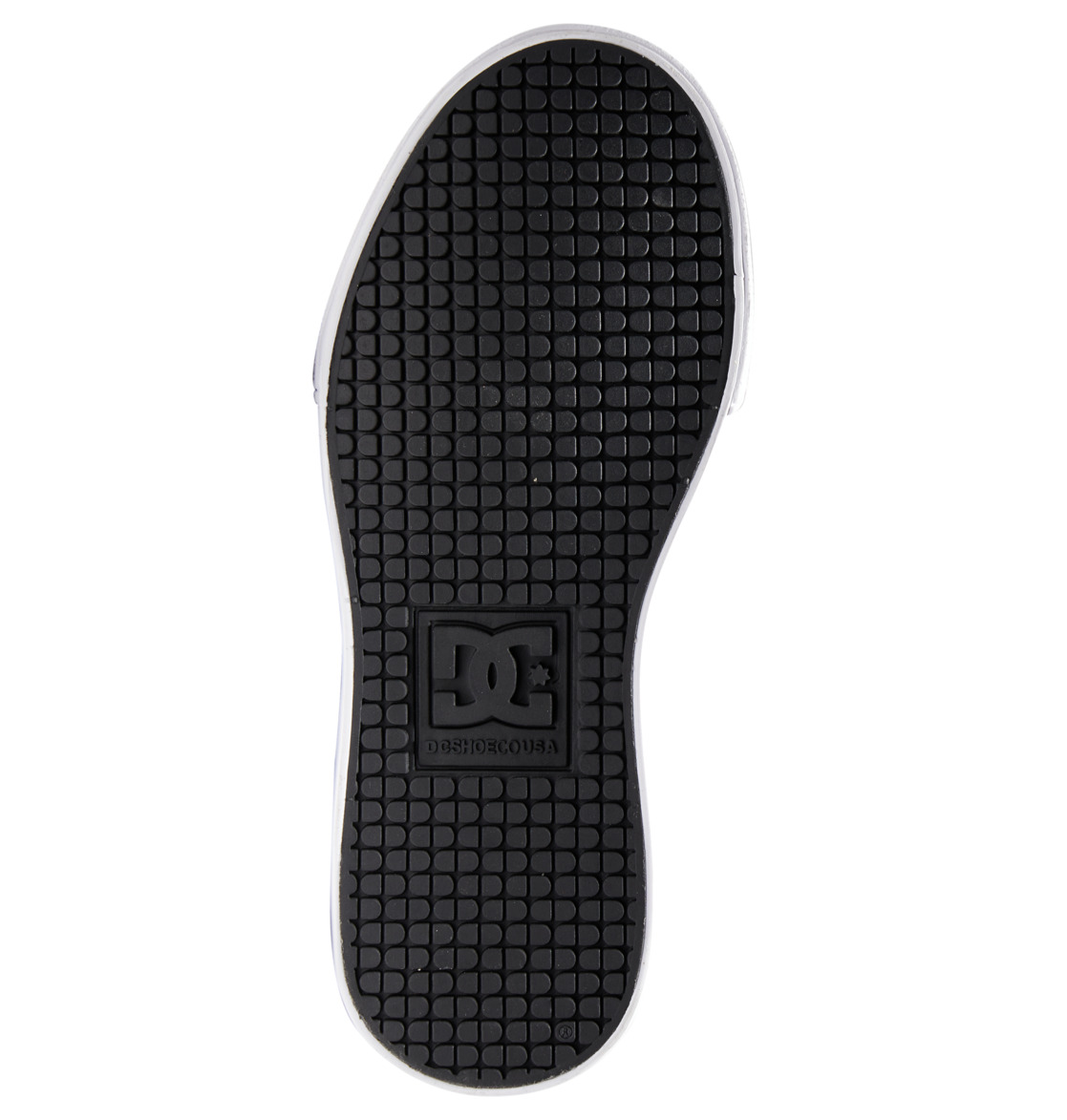 Baskets DC Shoes Pure MID Mid-Top Noir Blanche Enfant | VED-37798558