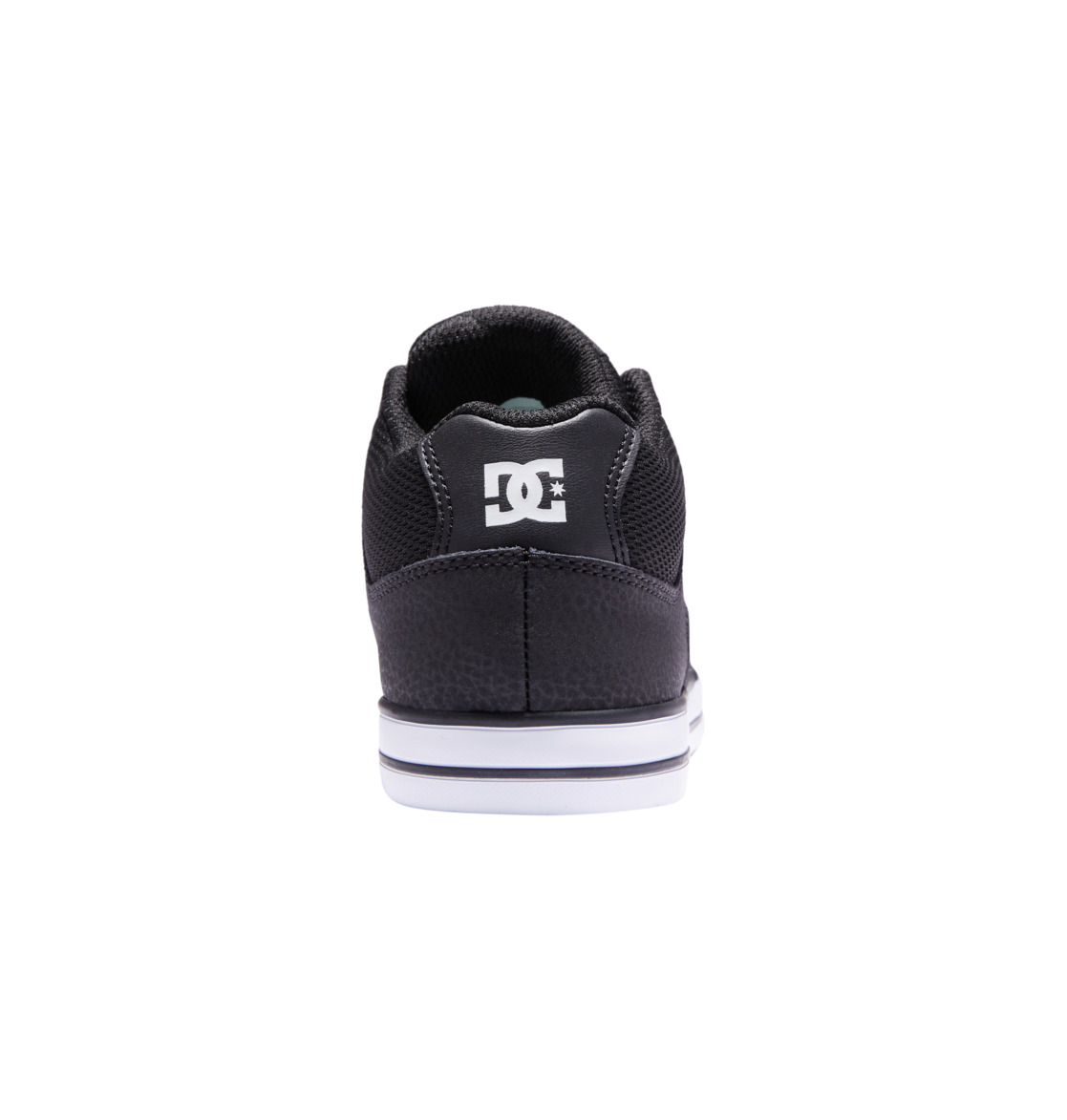 Baskets DC Shoes Pure MID Mid-Top Noir Blanche Enfant | VED-37798558