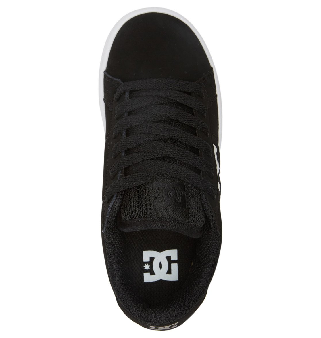 Baskets DC Shoes Striker Noir Blanche Enfant | HBU-15064865