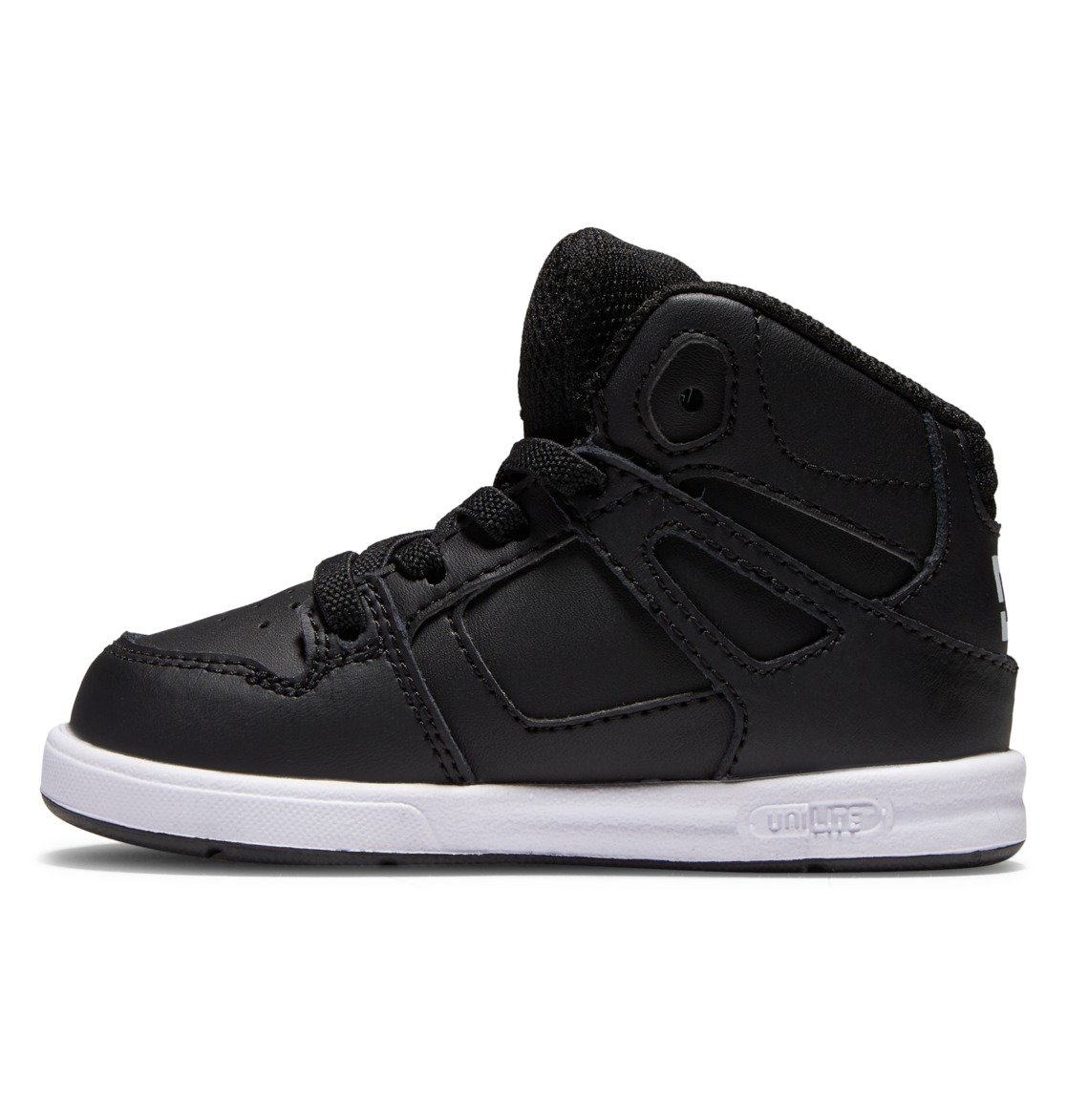 Baskets DC Shoes Pure Hi High Noir Blanche Enfant | QII-64508864