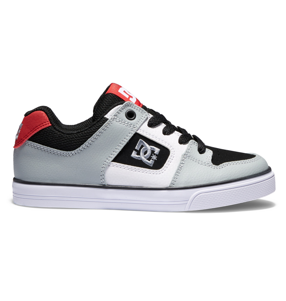 Baskets DC Shoes Pure Noir Grise Enfant | FWT-64206349