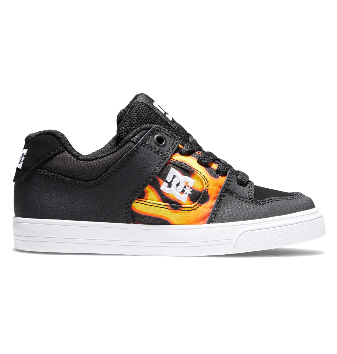 Baskets DC Shoes Pure Noir Enfant | VUA-86442206