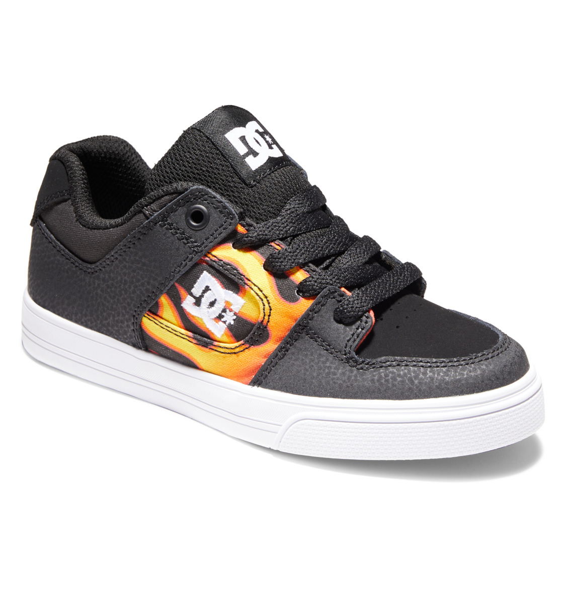 Baskets DC Shoes Pure Noir Enfant | VUA-86442206