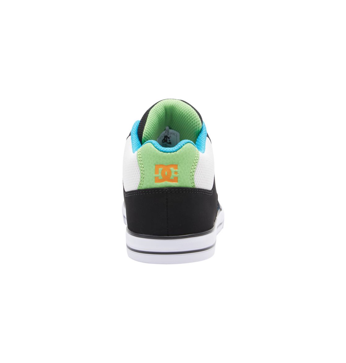 Baskets DC Shoes Pure MID Mid-Top Noir Blanche Bleu Enfant | AKA-92469524