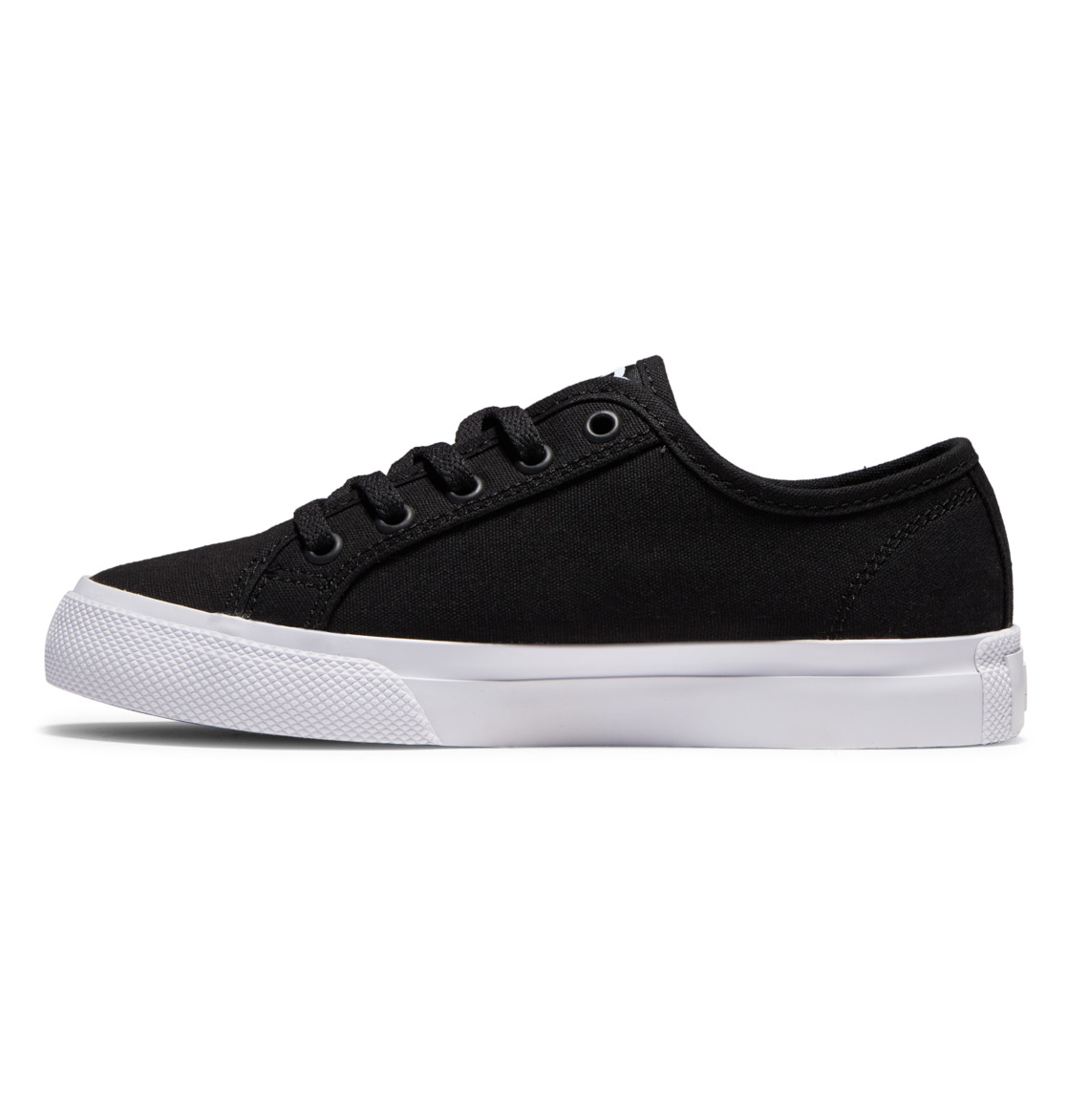 Baskets DC Shoes Manual Noir Blanche Enfant | KQD-79242560