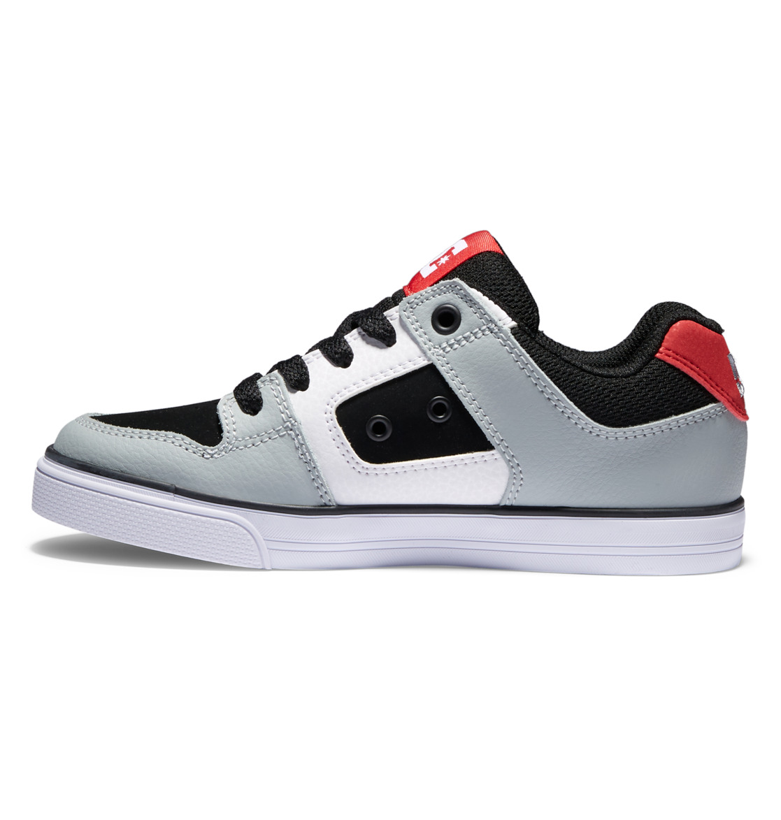 Baskets DC Shoes Pure Noir Grise Enfant | FWT-64206349