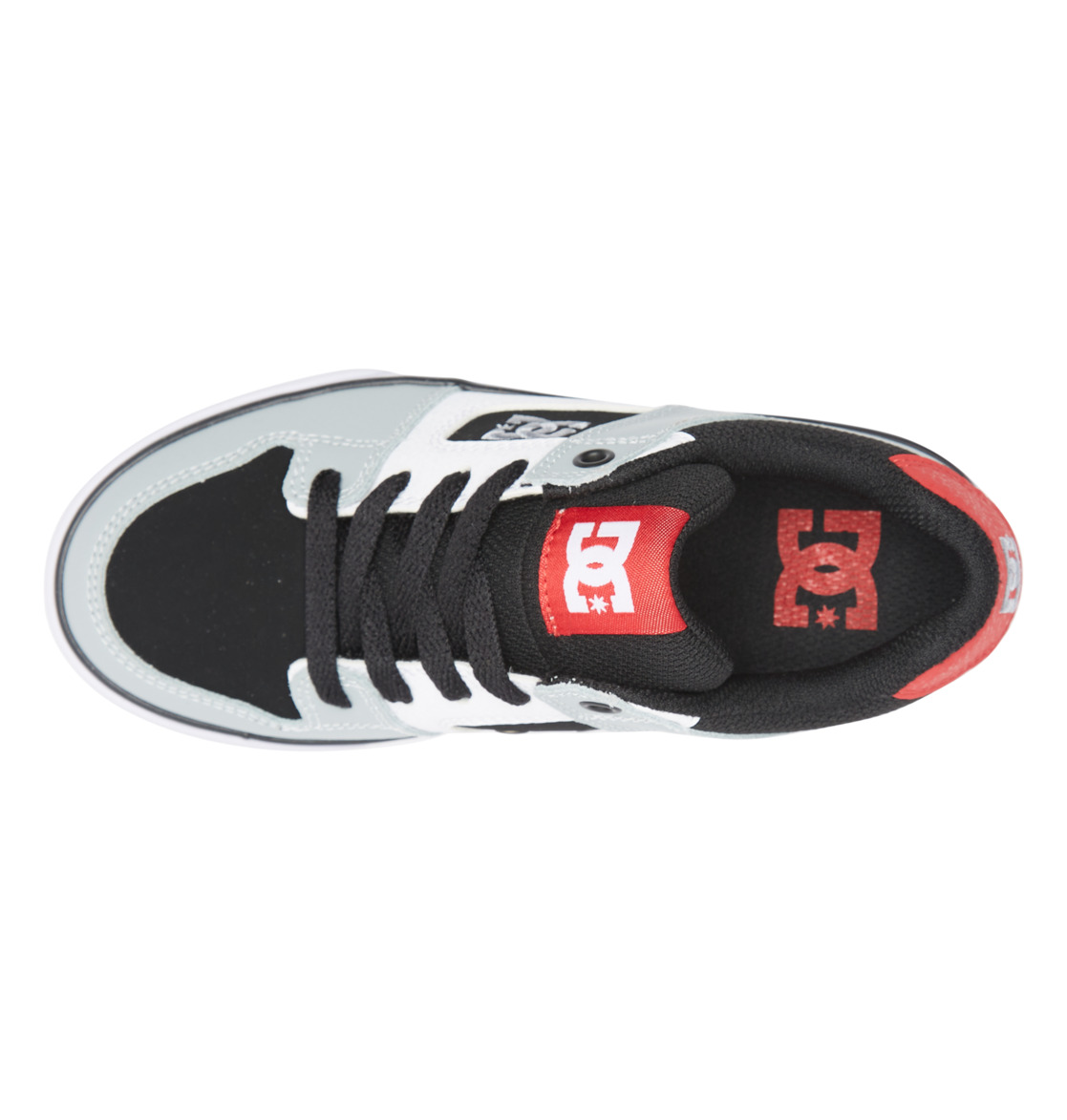 Baskets DC Shoes Pure Noir Grise Enfant | FWT-64206349