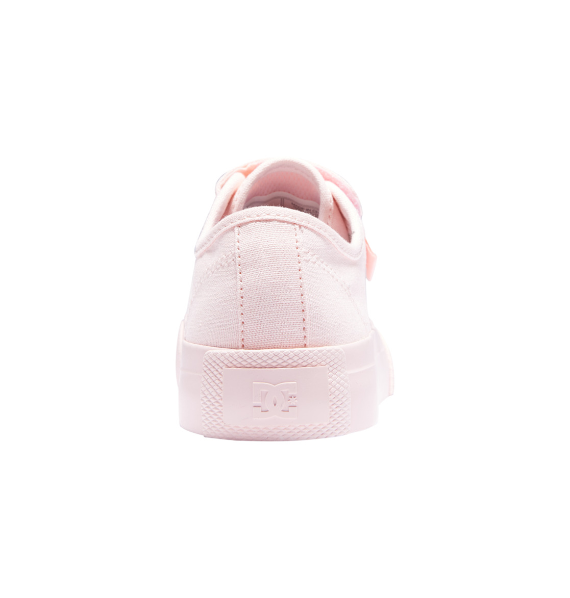 Baskets DC Shoes Manual Velcro Rose Clair Enfant | DPY-95445777