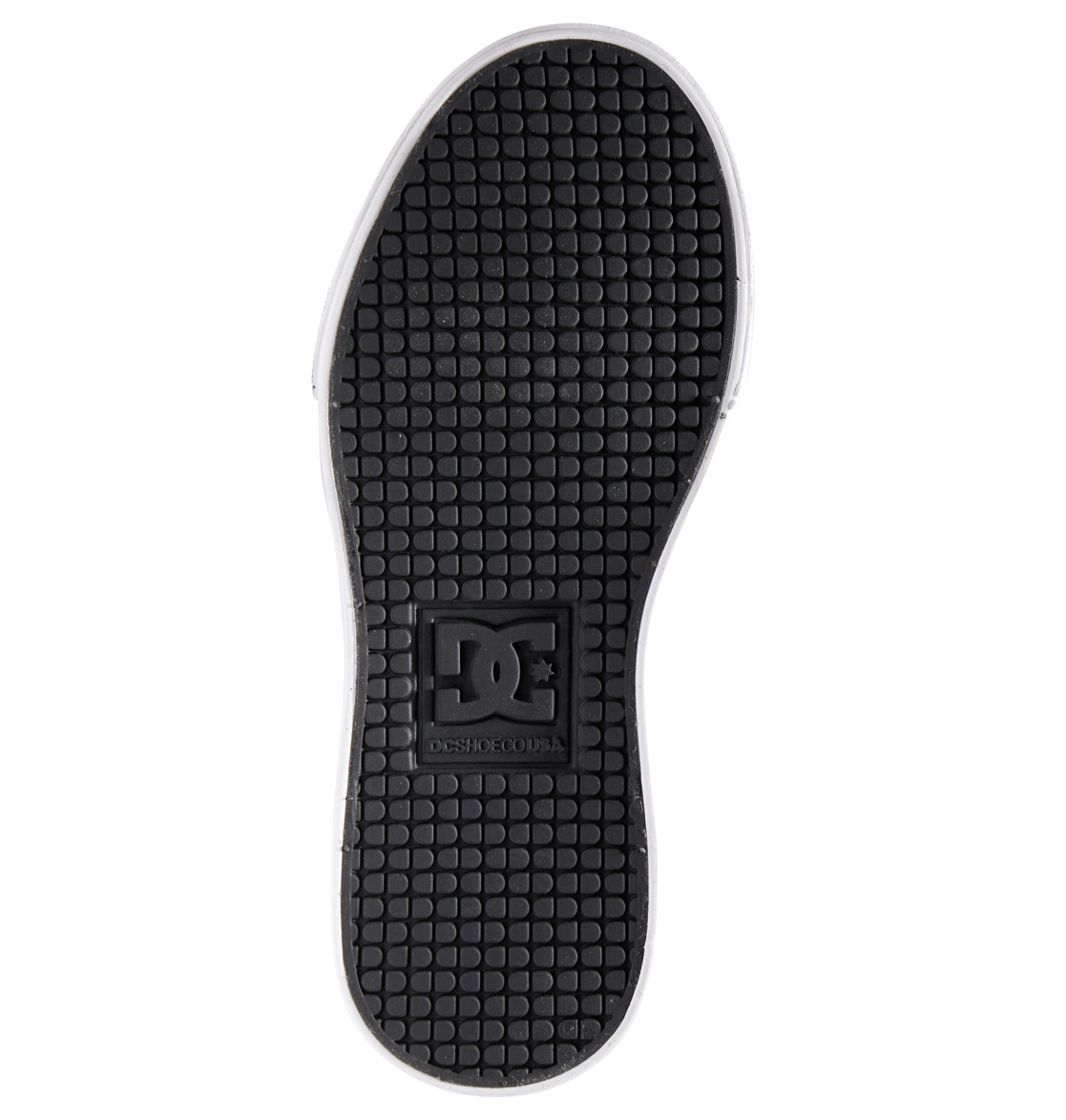 Baskets DC Shoes Pure Blanche Noir Rouge Enfant | VXQ-14856203