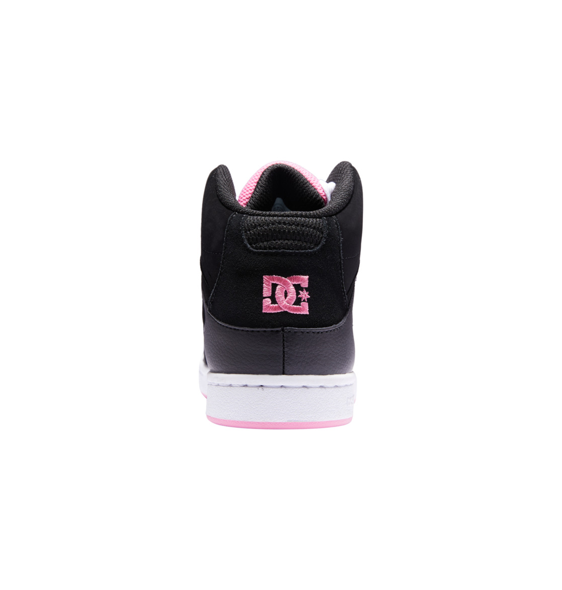 Baskets DC Shoes Pure High-Top Noir Rose Enfant | UFZ-98045660