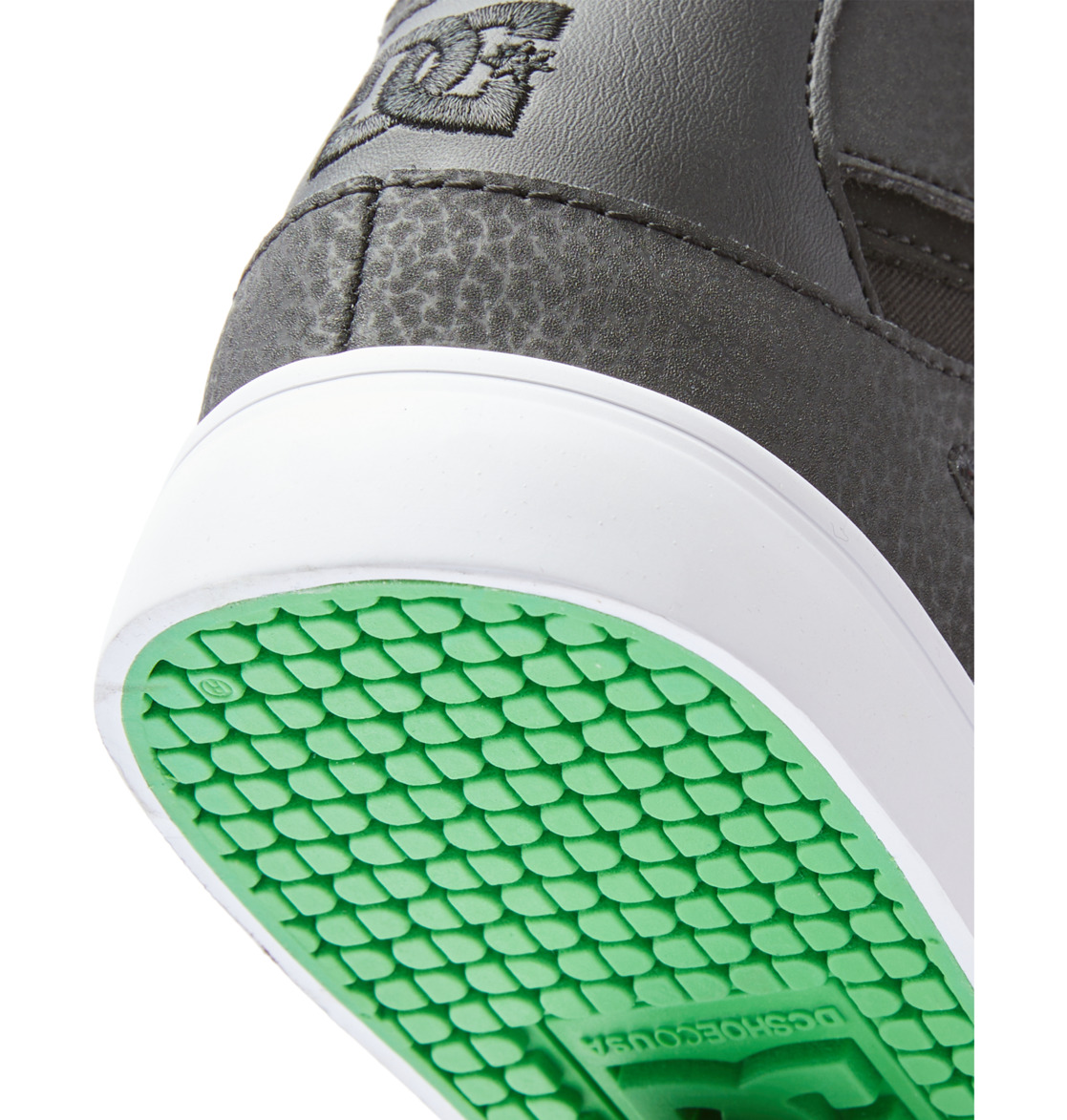 Baskets DC Shoes Pure High Elastic Dentelle High-Top Noir Enfant | ULI-56959926