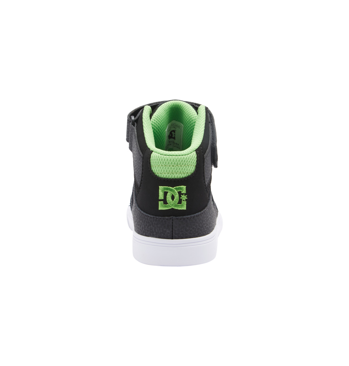 Baskets DC Shoes Pure High Elastic Dentelle High-Top Noir Grise Enfant | JNF-25013704