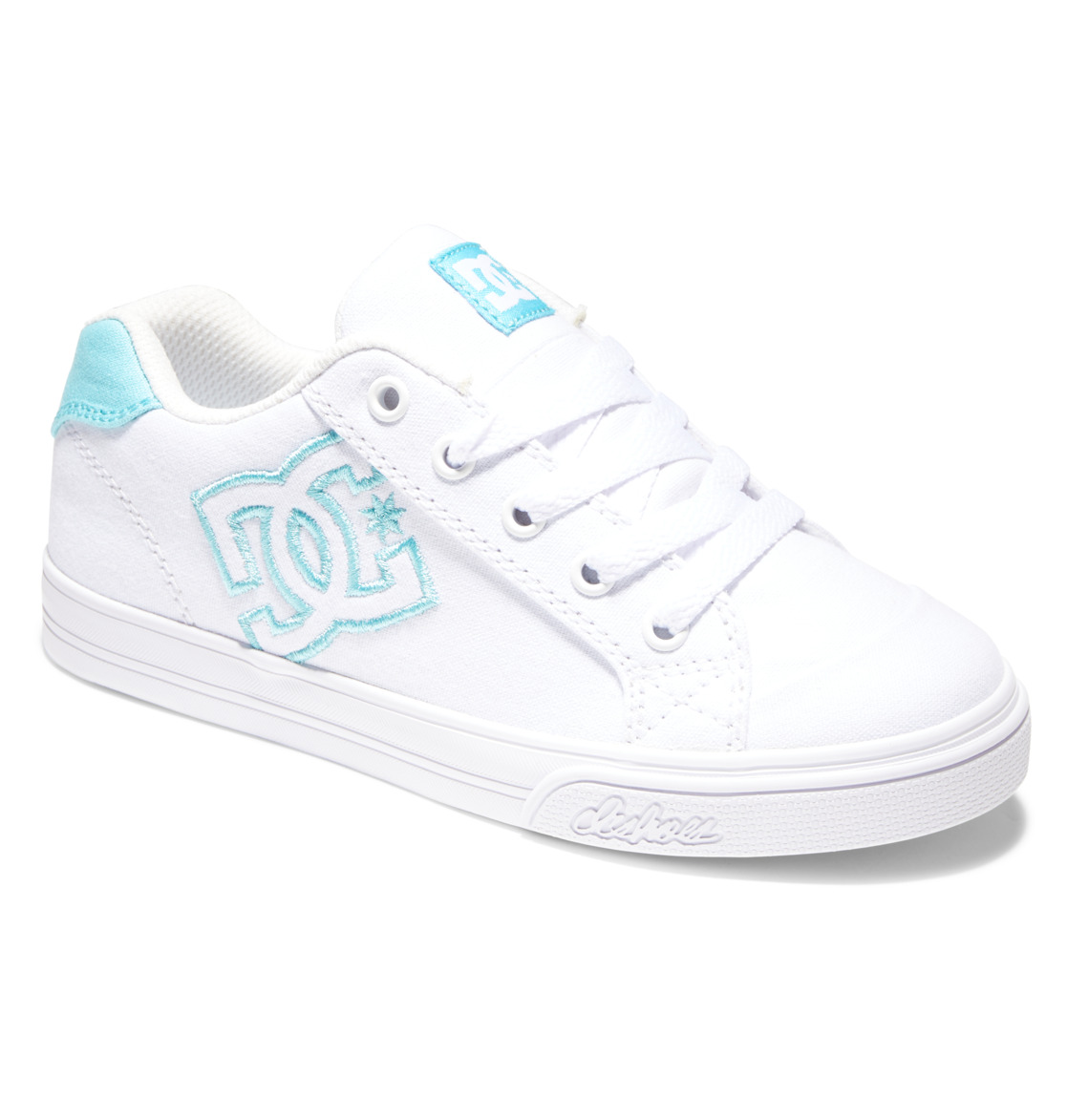 Baskets DC Shoes Chelsea Blanche Menthe Enfant | UEE-13339383