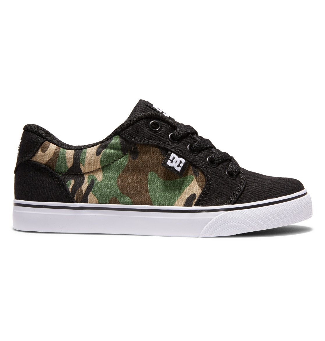 Baskets DC Shoes Anvil Noir Camouflage Enfant | QOP-55248341