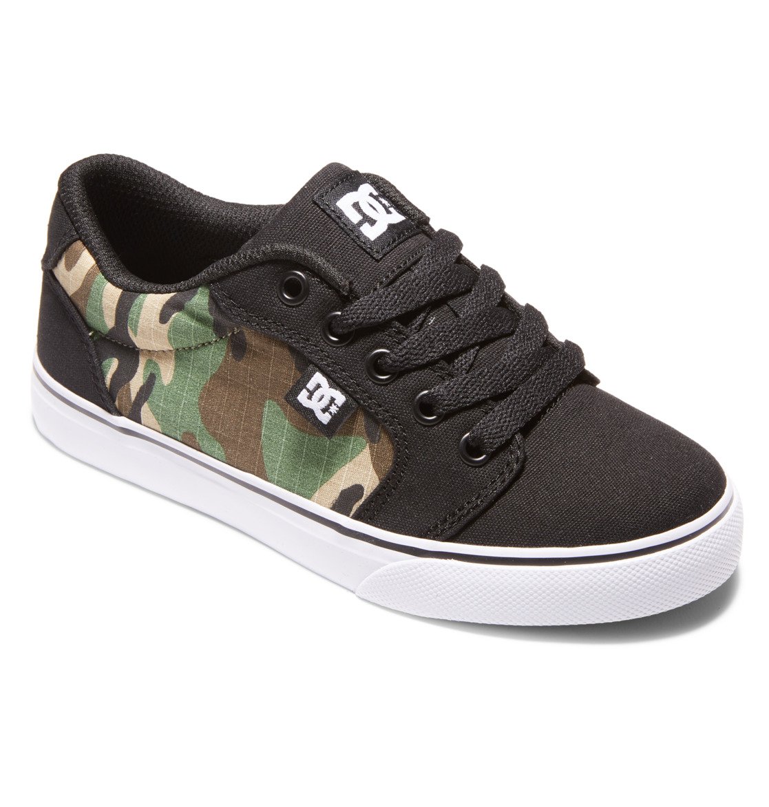 Baskets DC Shoes Anvil Noir Camouflage Enfant | QOP-55248341