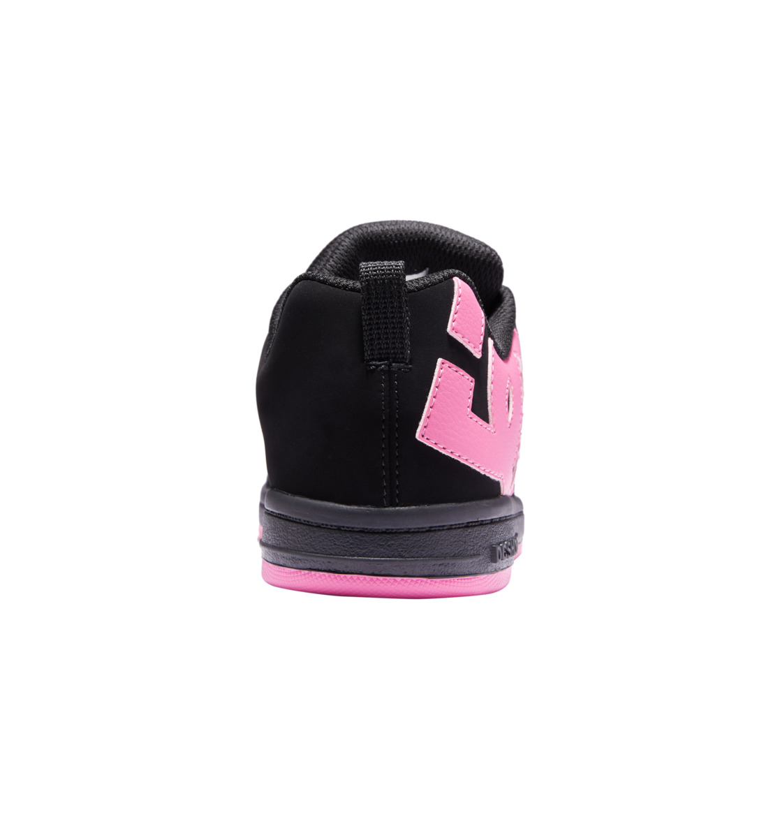 Baskets DC Shoes Court Graffik Noir Rose Enfant | HEW-92682157