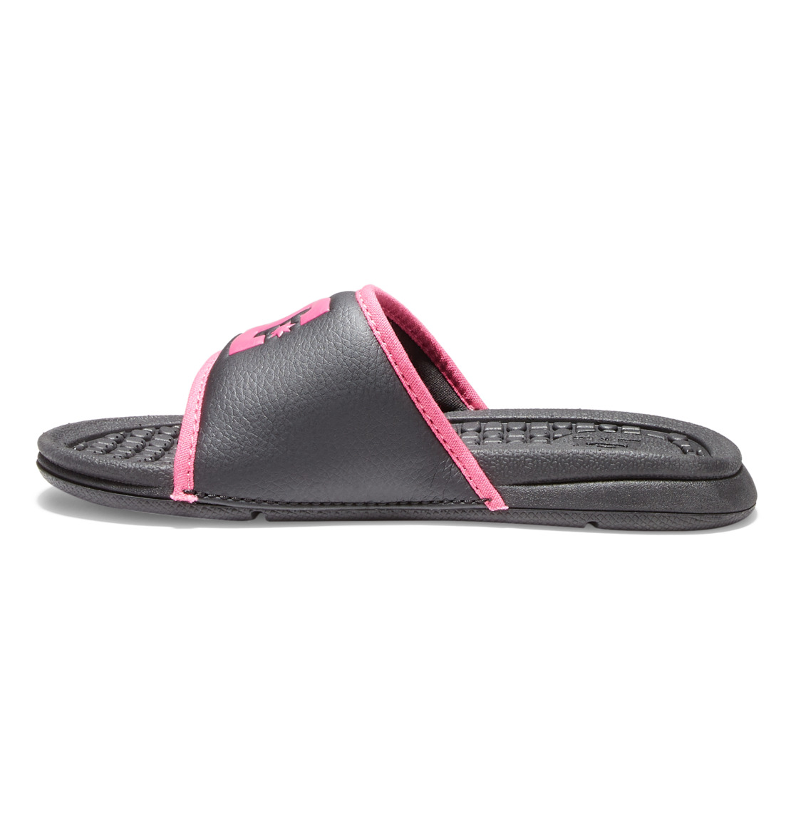 Claquette DC Shoes Bolsa Noir Rose Enfant | MBX-54592614