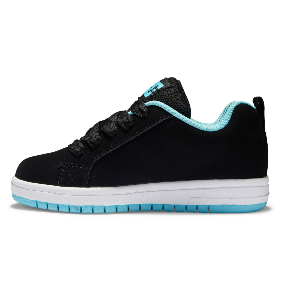 Baskets DC Shoes Court Graffik Noir Bleu Enfant | EMO-20307658