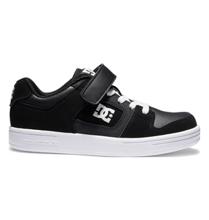 Chaussure Skate DC Shoes Manteca 4 Elastic Dentelle Noir Blanche Enfant | NIT-05285318