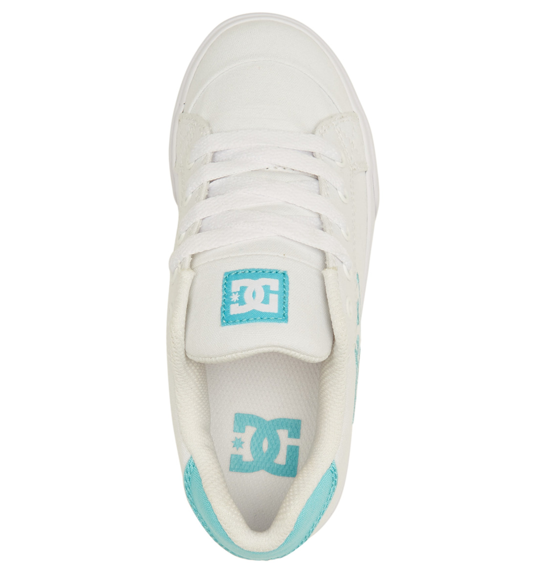 Baskets DC Shoes Chelsea Blanche Menthe Enfant | UEE-13339383