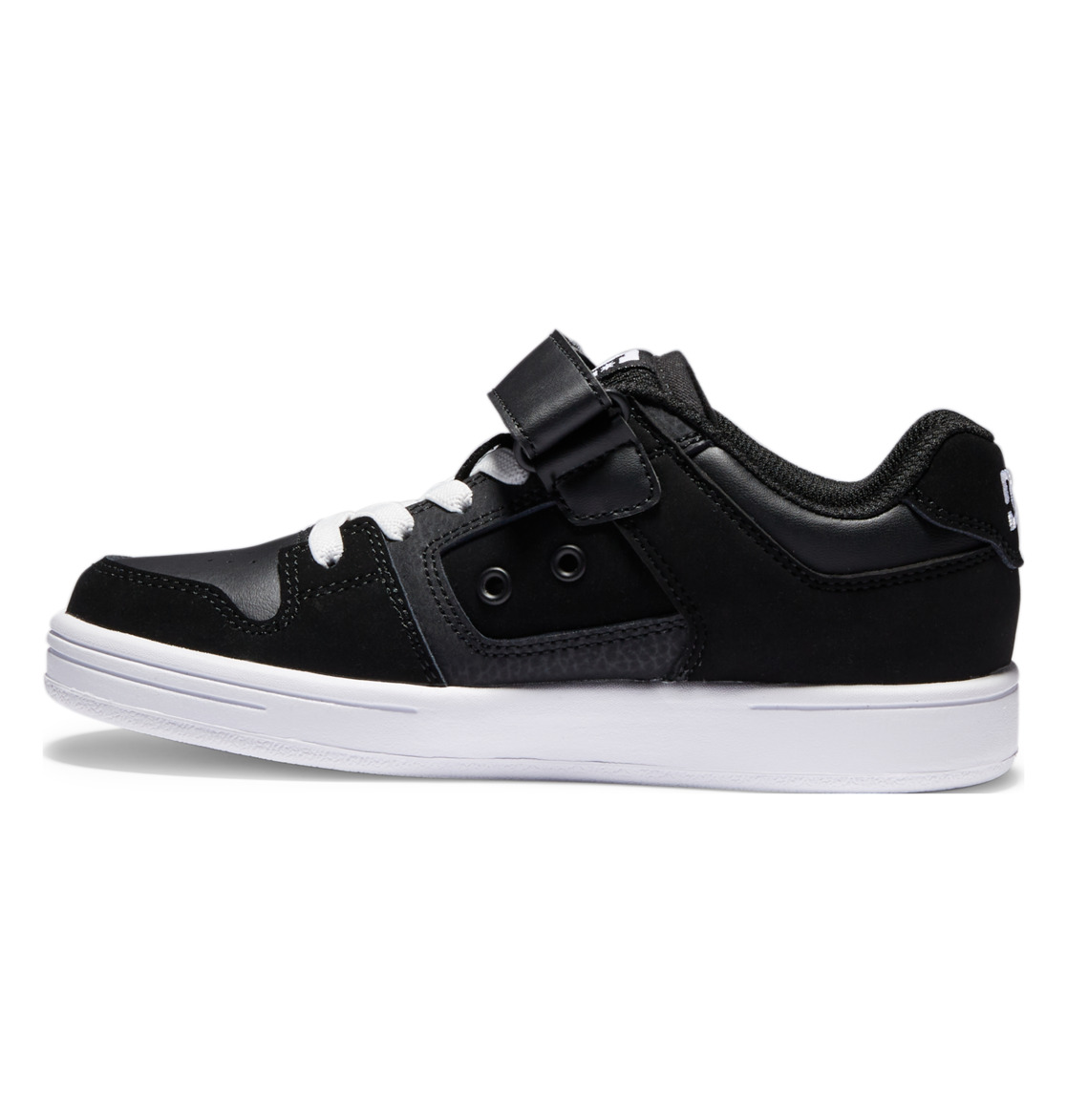 Chaussure Skate DC Shoes Manteca 4 Elastic Dentelle Noir Blanche Enfant | NIT-05285318