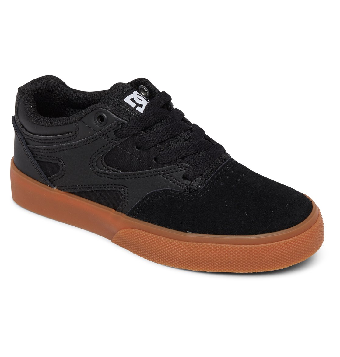 Chaussure Skate DC Shoes Kalis Vulc Noir Enfant | HVY-52483390