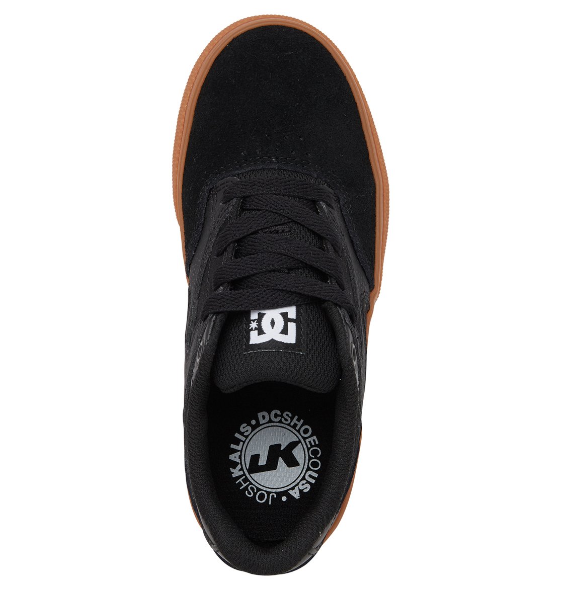 Chaussure Skate DC Shoes Kalis Vulc Noir Enfant | HVY-52483390