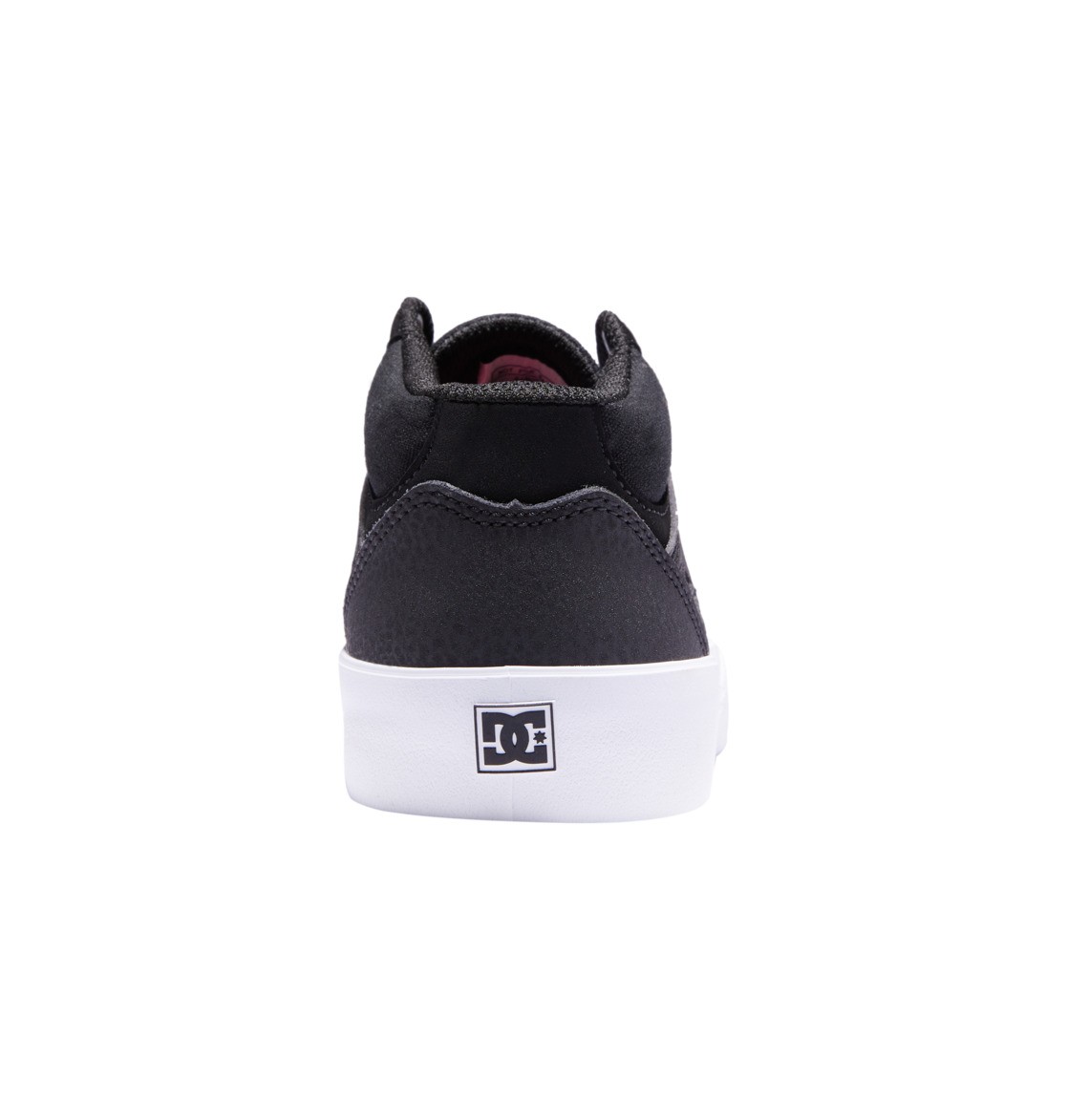 Chaussure Skate DC Shoes Kalis Vulc MID Mid-Top Noir Blanche Enfant | WUQ-86034497