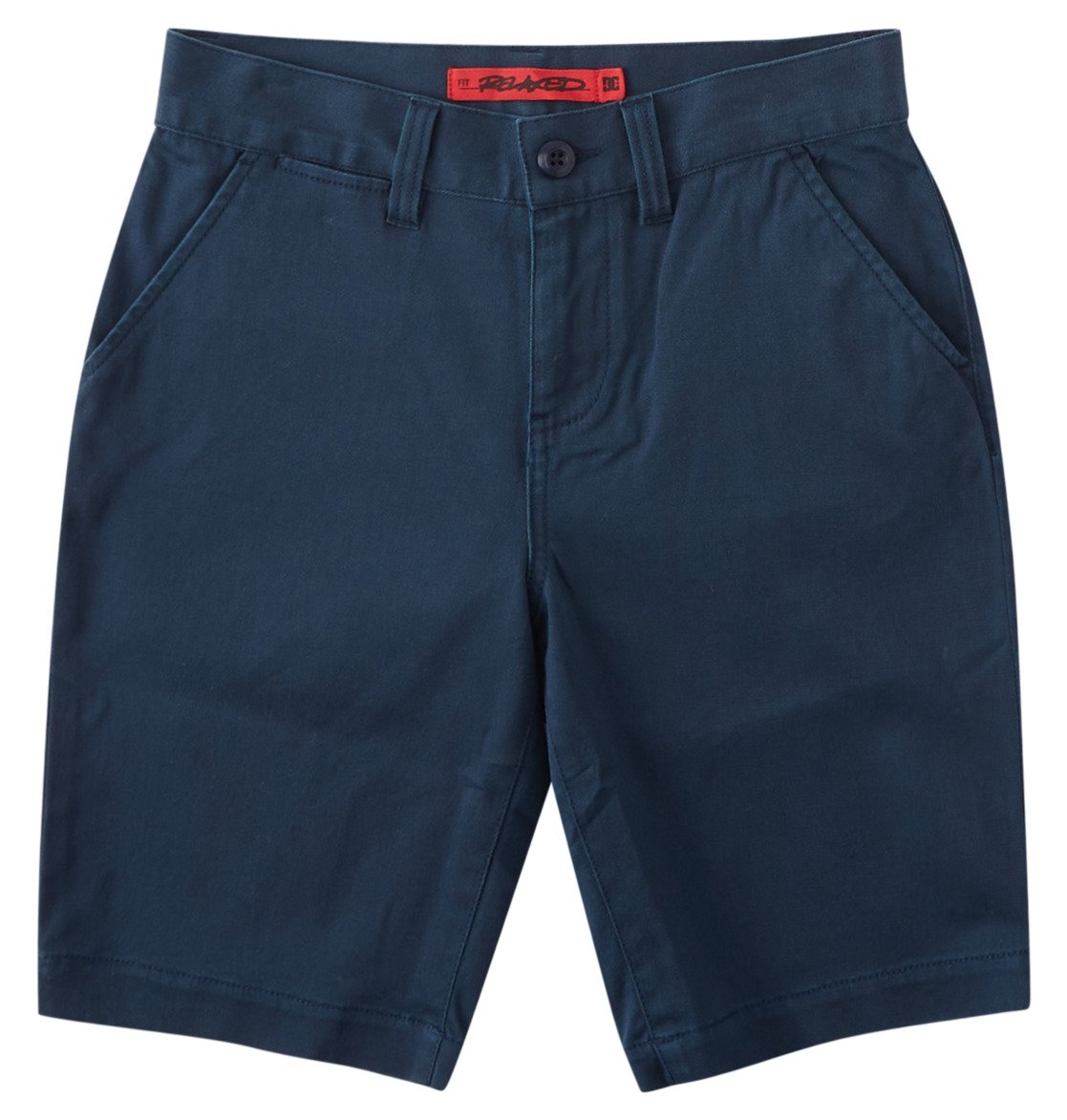 Pantalon DC Shoes Worker Relaxed Fit Chino Bleu Marine Enfant | QSG-08643771