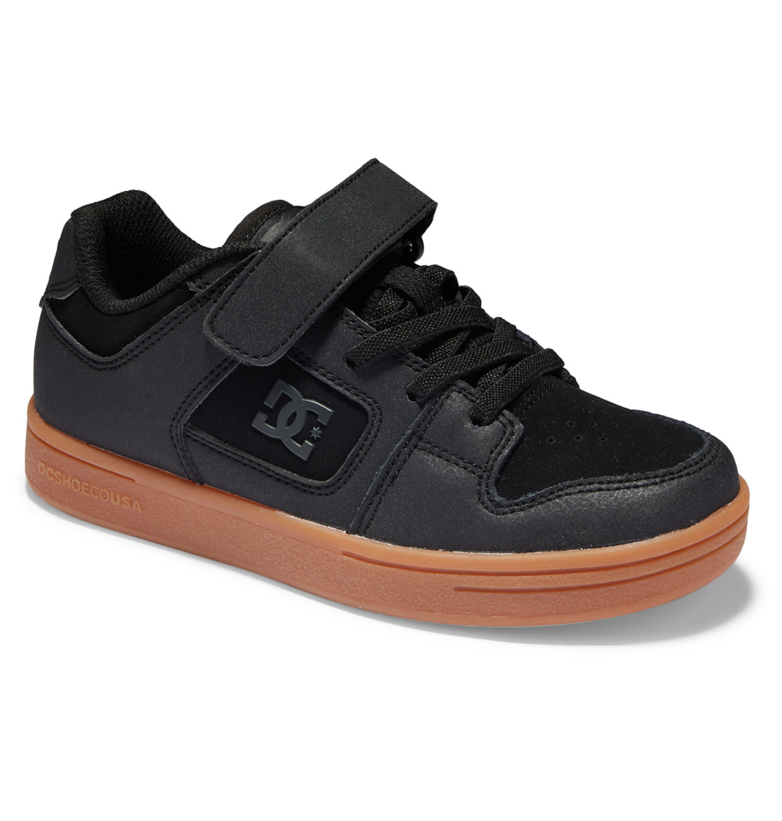 Chaussure Skate DC Shoes Manteca 4 Elastic Dentelle Noir Blanche Enfant | XES-68890511