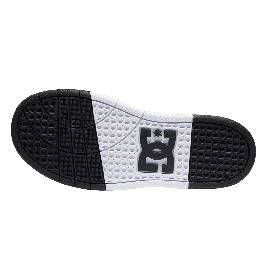 Chaussure Skate DC Shoes Crisis 2 Noir Blanche Enfant | INQ-72885053